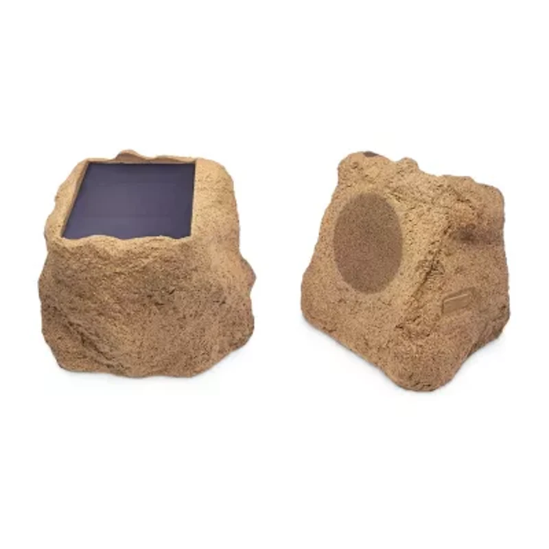 Victrola Wireless Waterproof Bluetooth Solar Charging Rock Speaker