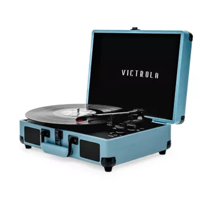 Victrola Journey Bluetooth Suitcase Record Player With 3-Speed Turntable