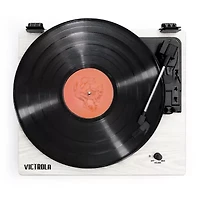 Victrola Montauk Bluetooth Record Player With 3 Speed And Bookshelf Turntable