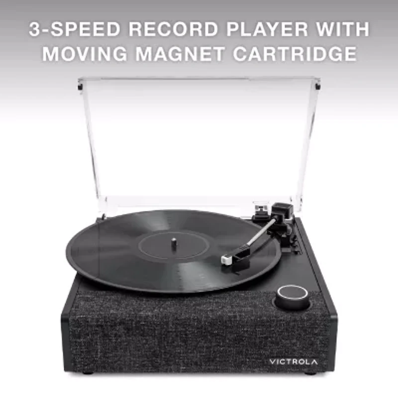Victrola Eastwood Ii Bluetooth Record Player With 3 Speed Turntable