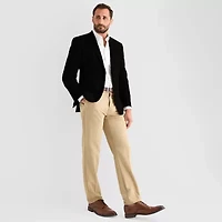 Van Heusen Faux Suede Mens Stretch Fabric Modern Fit Sport Coat
