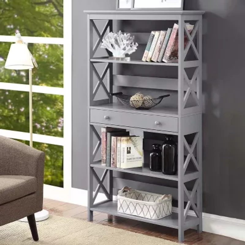 Oxford 5-Shelf Bookcase