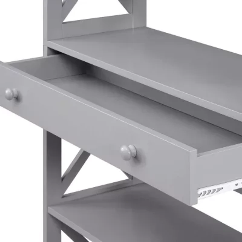 Oxford 5-Shelf Bookcase