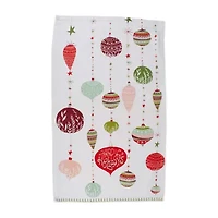 Design Imports Xmas Trimmings 2-pc. Dish Cloth