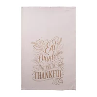 Design Imports Fall Be Thankful 2-pc. Dish Cloth Set