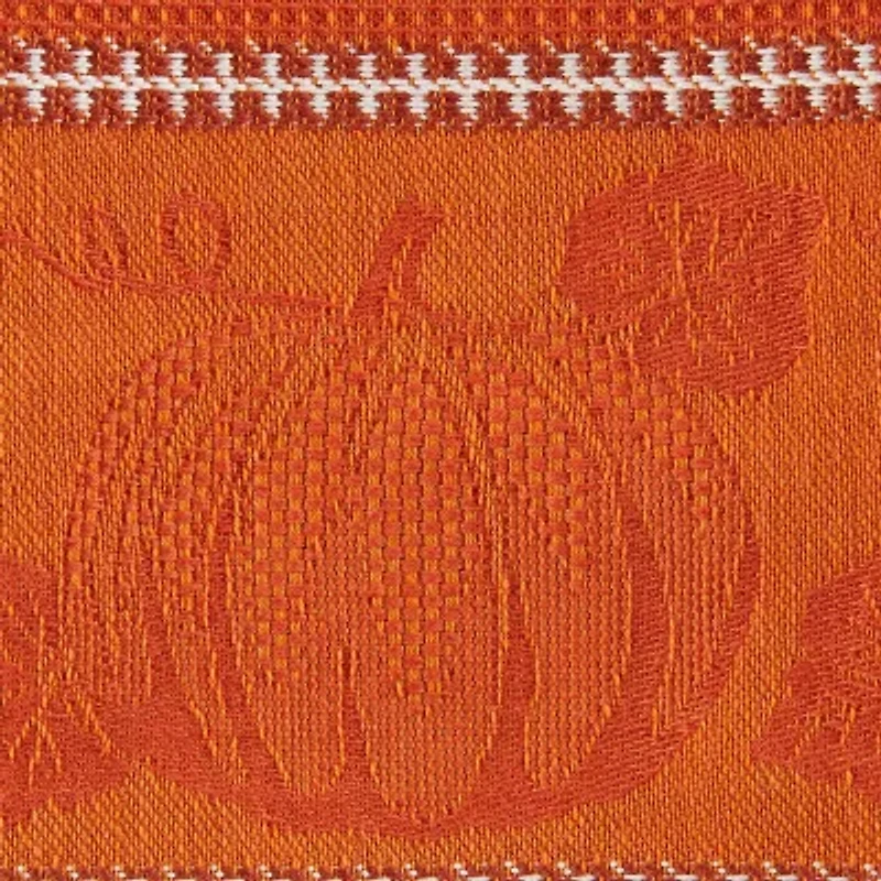 Design Imports Burnt Orange Harvest 3-pc. Dish Cloth