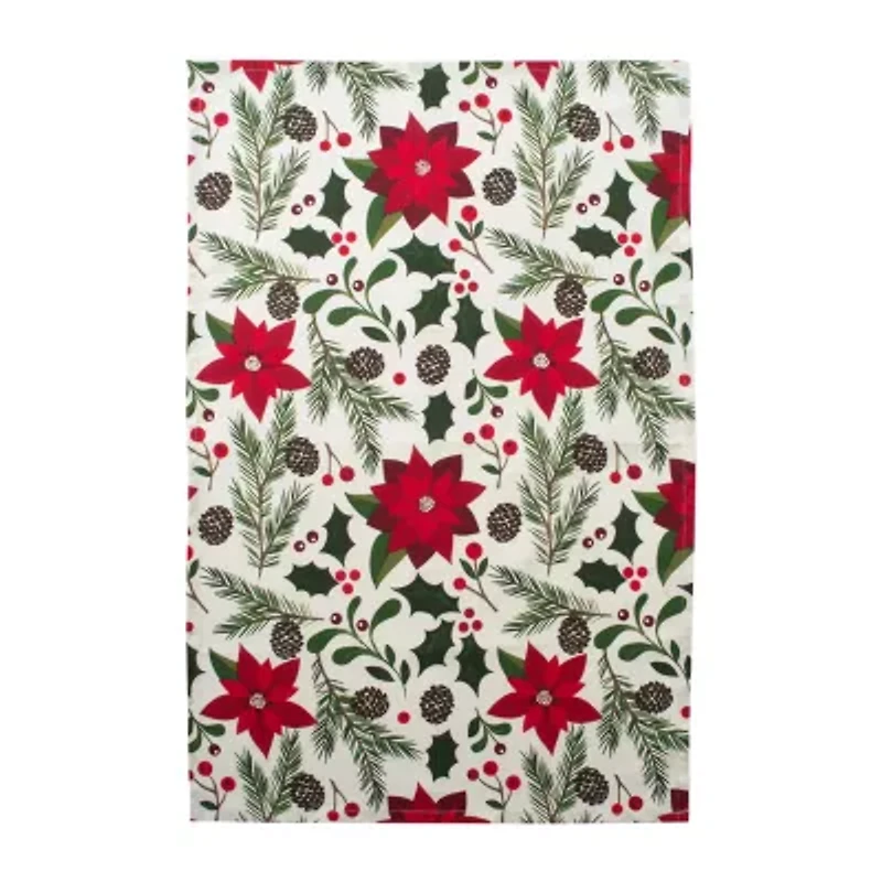 Design Imports Woodland Christmas 2-pc. Dish Cloth Set