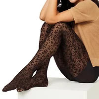 Hanes Womens Ecosmart Control Top Animal Tights