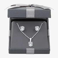 3 CT. T.W. Lab Grown White Diamond 14K Gold Round Jewelry Set