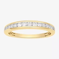 1/3 CT.T.W. Natural Diamond 14K Gold Wedding Band