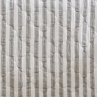 Stone Cottage Willow Way Ticking Quilt Set