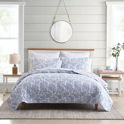 Stone Cottage Field Of Paisley Quilt Set