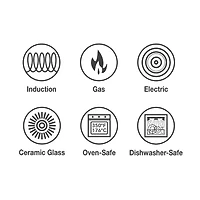 Tramontina Ceramic 10-pc. Cookware Set