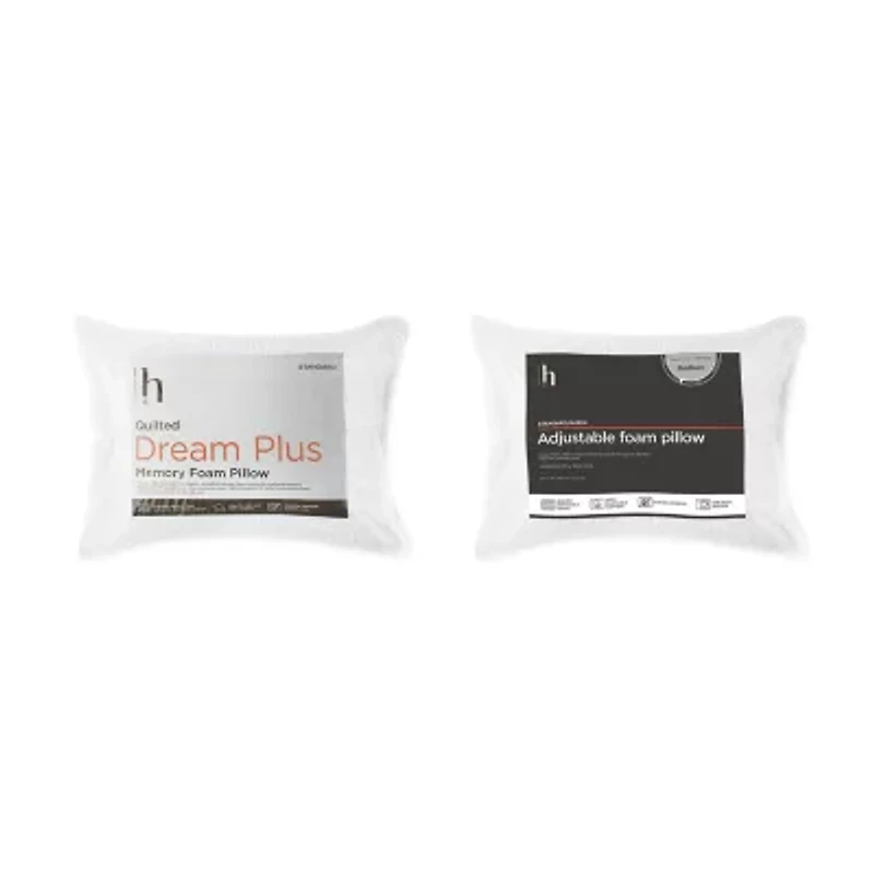 Home Expressions Adjustable Foam Pillow