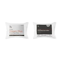 Home Expressions Adjustable Foam Pillow