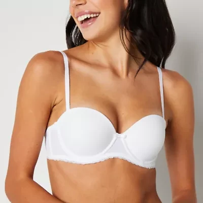 Arizona Womens Medium Support Strapless Bra 99999