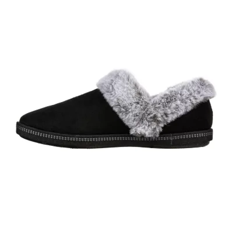 Skechers Cozy Campfire Fresh Toast Womens Memory Foam Slip-On Slippers
