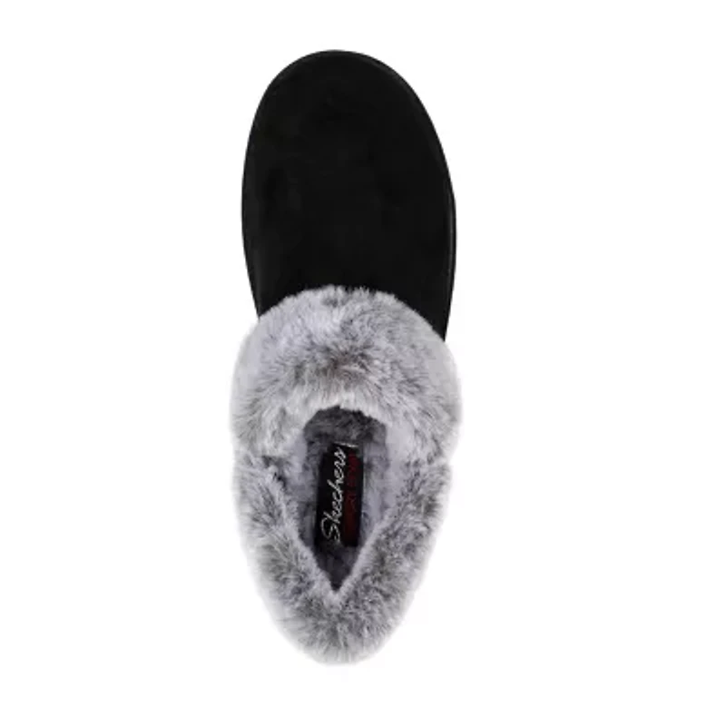 Skechers Cozy Campfire Fresh Toast Womens Memory Foam Slip-On Slippers