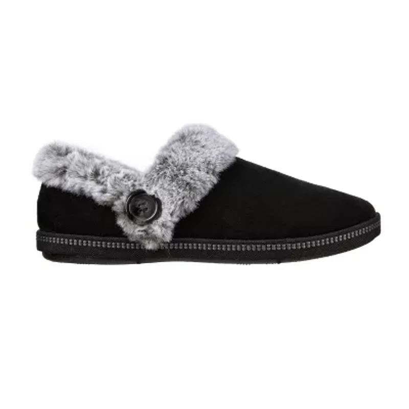 Skechers Cozy Campfire Fresh Toast Womens Memory Foam Slip-On Slippers