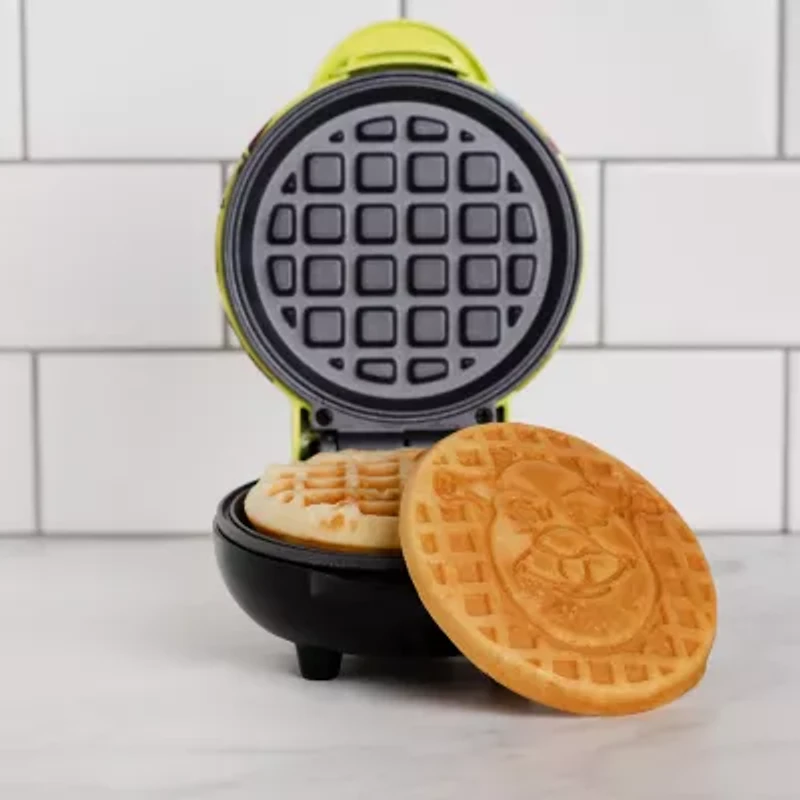 Uncanny Brands Shrek Mini Waffle Maker - Small Kitchen Appliance