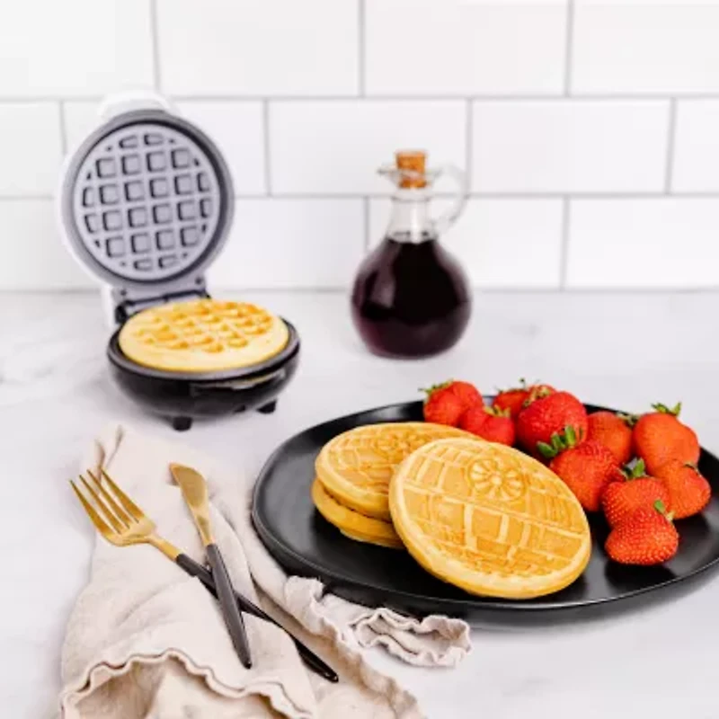 Uncanny Brands Star Wars Mini Death Star Waffle Maker - Star Wars Kitchen Appliance