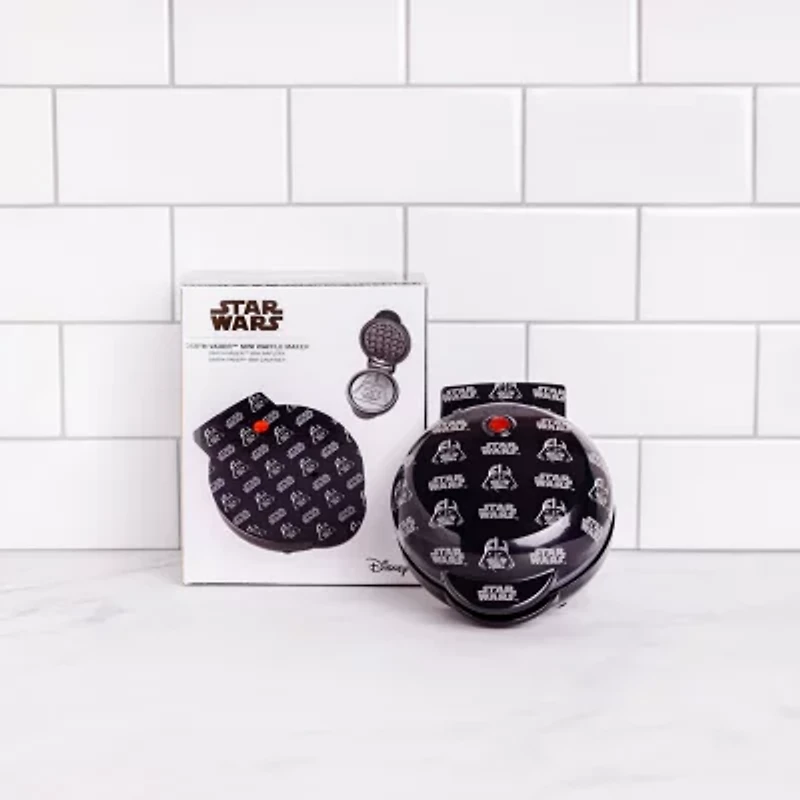 Uncanny Brands Star Wars Mini Darth Vader Waffle Maker - Star Wars Kitchen Appliance
