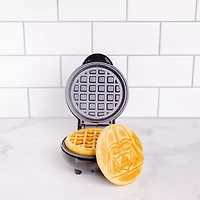 Uncanny Brands Star Wars Mini Darth Vader Waffle Maker - Star Wars Kitchen Appliance
