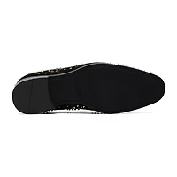 Stacy Adams Sabert Spike & Stud Mens Square Closed Toe Slip-On Shoe