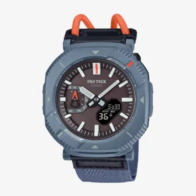 Casio Mens Blue Strap Watch Prjb001b-2