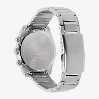 Casio Mens Silver Tone Stainless Steel Bracelet Watch Efb730d-7av