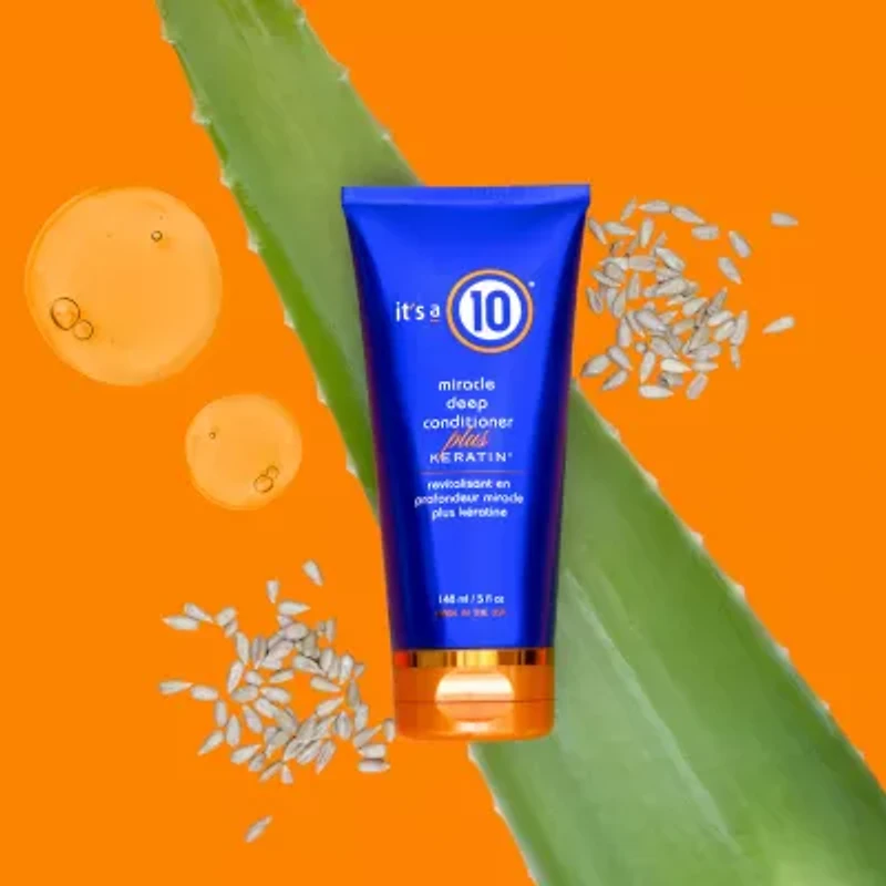 It's a 10 Miracle Plus Keratin Deep Conditioner 5 oz.