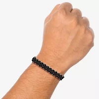 Mens Stainless Steel 9 Inch Curb Chain Bracelet