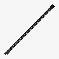 Mens Stainless Steel 9 Inch Curb Chain Bracelet