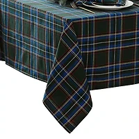 Elrene Home Fashions Stowe Tartan Holiday Plaid Rectangle Tablecloth