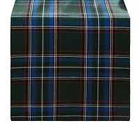 Elrene Home Fashions Stowe Tartan Holiday Plaid Table Runner