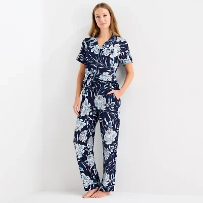 Liz Claiborne Cool and Calm Womens Pajama Pants