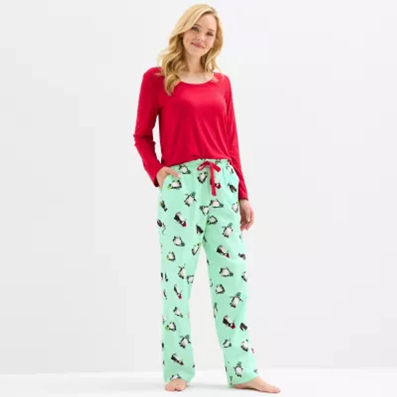 Sleep Chic Womens Flannel Pajama Pants