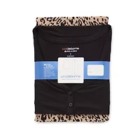 Liz Claiborne Womens Long Sleeve 2-pc. Pajama Sets