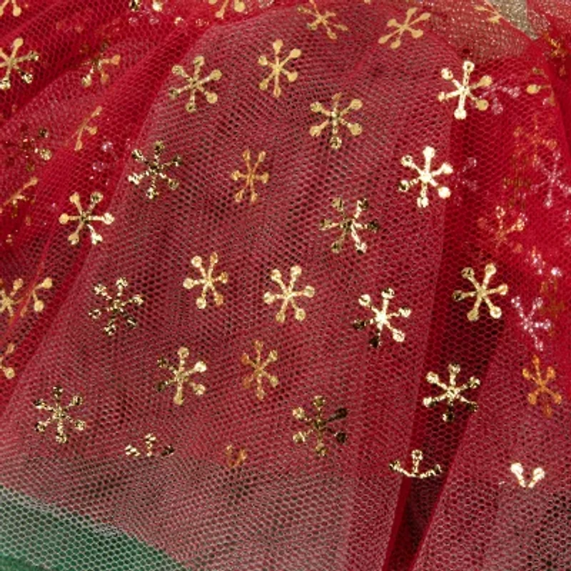 Baby Essentials Santa Tutu Girls 2-pc. Skirt Set