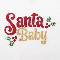 WILLOW and WYATT Toddler Santa Baby Girls 2-pc. Pant Set