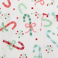 Baby Essentials Candy Cane Cutie Girls 3-pc. Pant Set