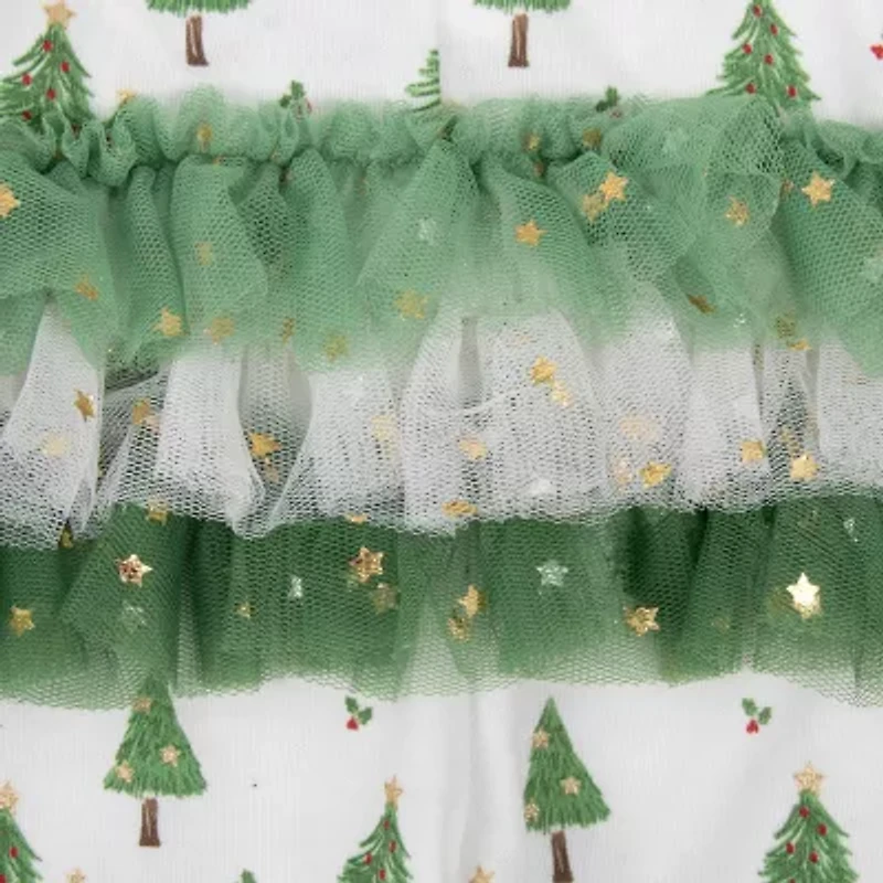 Baby Essentials My First Christmas Girls 2-pc. Pant Set