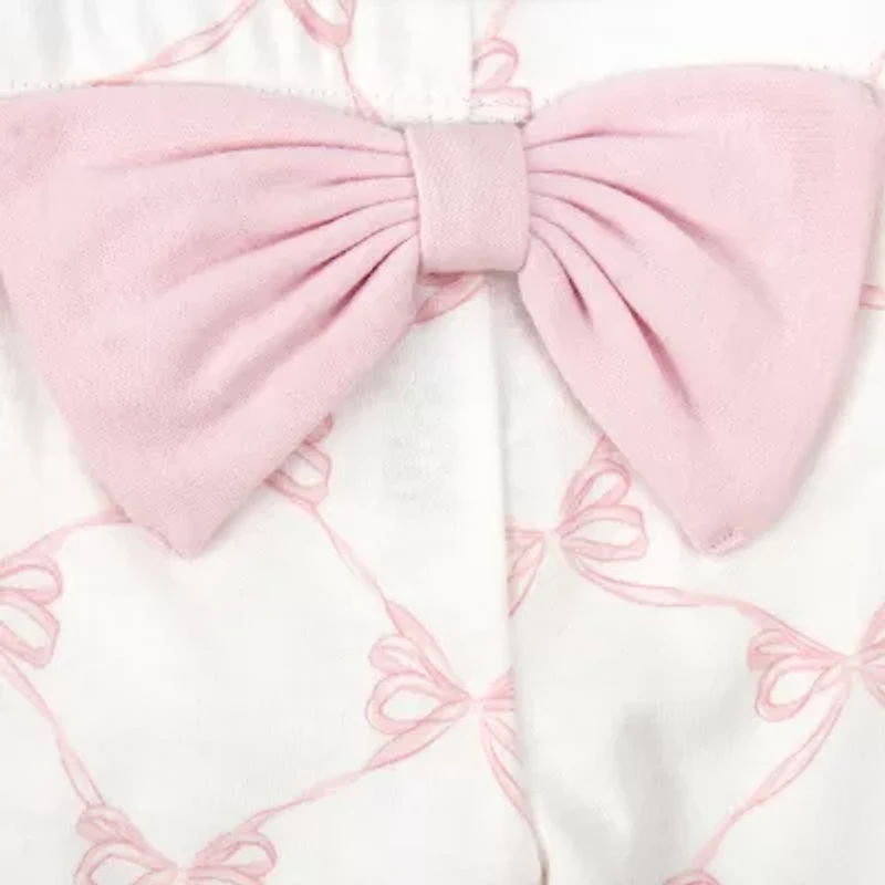 Baby Essentials Girls 4-pc. Pant Set