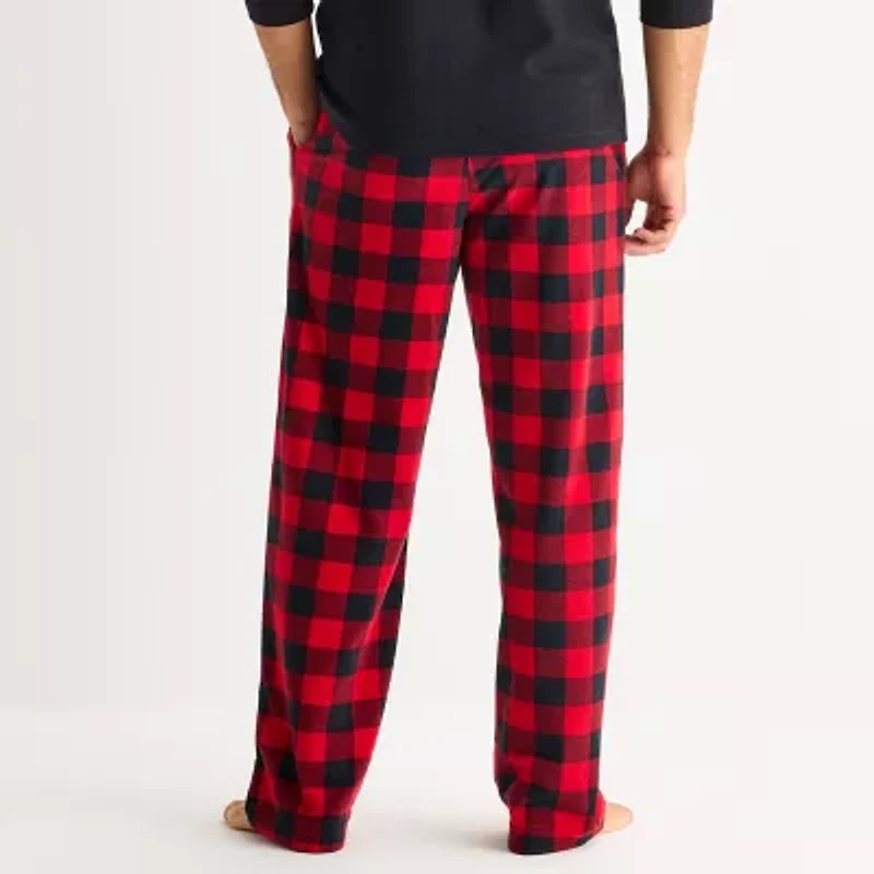 St. John's Bay Mens Microfleece Big and Tall Pajama Pants