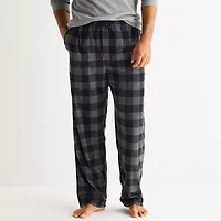 St. John's Bay Mens Big and Tall Microfleece Pajama Pants