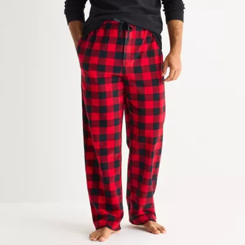 St. John's Bay Mens Microfleece Big and Tall Pajama Pants