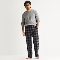 St. John's Bay Mens Big and Tall Microfleece Pajama Pants