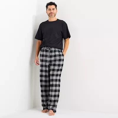 St. John's Bay Mens Crew Neck Short Sleeve Pajama Top