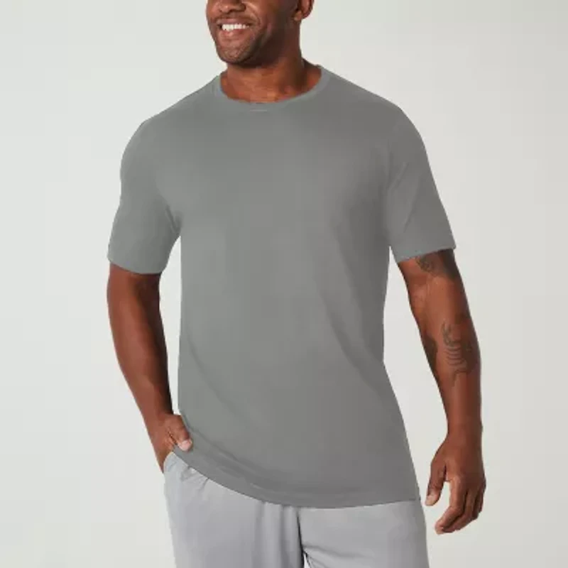 Xersion Xtreme Mens Crew Neck Short Sleeve Active Big and Tall T-Shirt