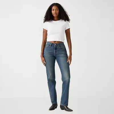 Levi's® Curve Womens High Rise 501™ Straight Leg Jean